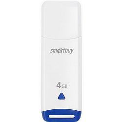 USB 4Gb SMARTBUY Easy белый