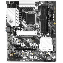 Материнская плата Asrock B660 STEEL LEGEND Soc-1700 Intel B660 4xDDR4 ATX AC`97 8ch(7.1) 2.5Gg RAID+HDMI+DP