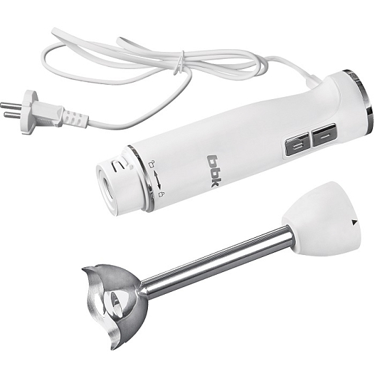 Блендер BBK KBH0812/W STEEL/WHITE