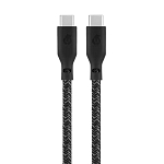 Кабель Type-C <--> Type-C  2.4м uBear DC18BL24TR-CC, черный, 140W