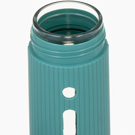 Бутылка для воды, 380 мл, бирюзовая   9936475