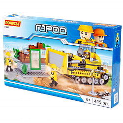 Конструктор ПОЛЕСЬЕ Город. Строительная бригада-2 , 415 эл.