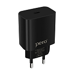 Сетевое ЗУ 1Type-C PERO TC03 PD 18W черный