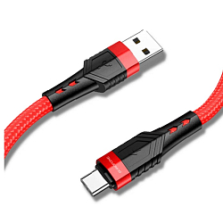 Кабель Lightning <--> Type-C  1.2м BOROFONE BU35, красный