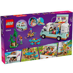 Конструктор LEGO FRIENDS 42663 Приключение в туристическом фургоне дружбы"