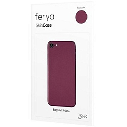 Защитная пленка FERYA SkinCase для iPhone 7/8 Plus матовая бордовая на заднюю крышку