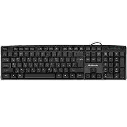 Клавиатура DEFENDER Next, HB-440, черная, USB