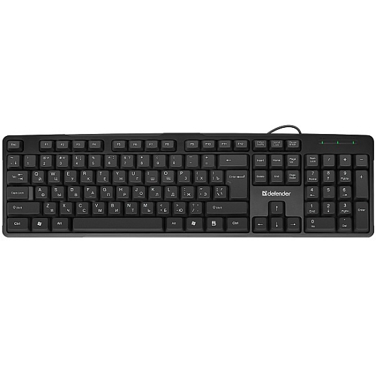 Клавиатура DEFENDER Next, HB-440, черная, USB