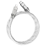 Кабель Lightning <--> Type-C  1.0м HOCO U113, серебряный