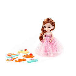 Кукла ПОЛЕСЬЕ "Маша" 16 см в пышном платье + акс 7 эл