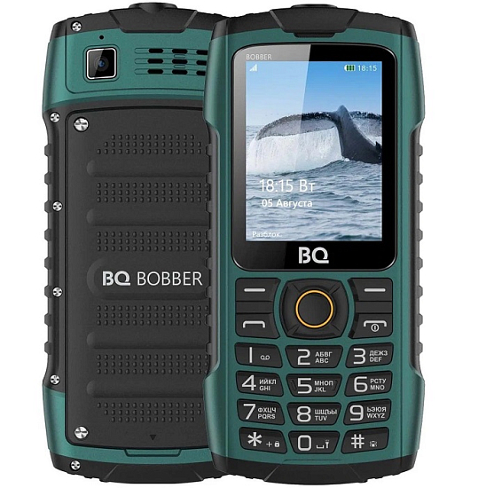 Телефон BQ 2439 Bobber зеленый
