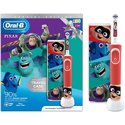 Зубная щетка ORAL-B Pixar красный