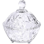 Икорница с крышкой, 200 мл, арт.SR7196GCL