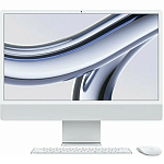 Моноблок 24" Apple iMac Retina 4,5K (M3 8C CPU, 19C GPU)/ 8GB/ SSD 256GB), серебристый