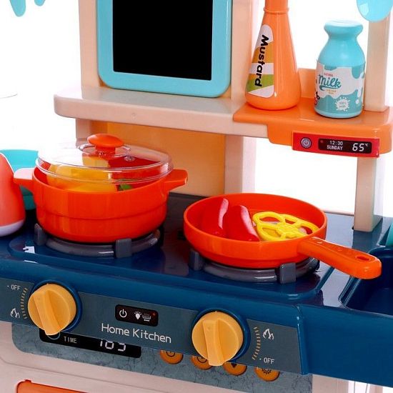 Игровой модуль «Кухня» с аксессуарами, льется вода из крана, световые и звуковые эффекты