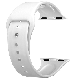 Силиконовый ремешок ISA Silicone для Apple Watch 38/40/41mm #9 Белый