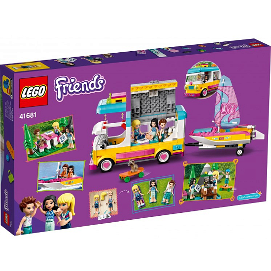 Конструктор LEGO Friends 41681 Лесной дом на колесах и парусная лодка УЦЕНКА 3