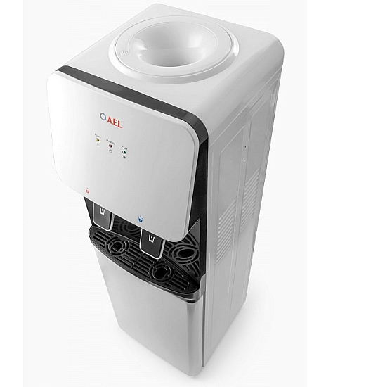 Кулер AEL LK-AEL-85c напольный белый/черный