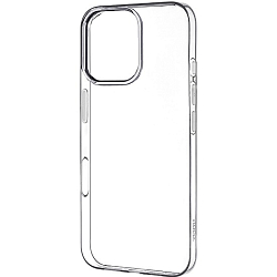 Силиконовый чехол HOCO для iPhone 16 Pro Max, TPU прозрачный