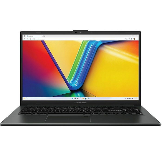 Ноутбук 15.6" ASUS Vivobook Go 15 E1504FA-BQ753 (AMD Ryzen 5-7520U/ 16 GB/ SSD 512 GB/ DOS)  (90NB0ZR2-M018B0), Black