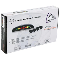 Парковочный радар ALFA AF-164 Black 4 сенсора