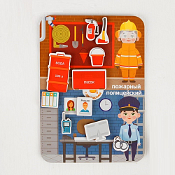 Сортер «Профессии, Пожарный и полицейский»