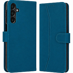 Чехол футляр-книга ZIBELINO Book Wallet для Samsung A16 4G/5G (A165/A166) с магнитной застежкой (морская волна)