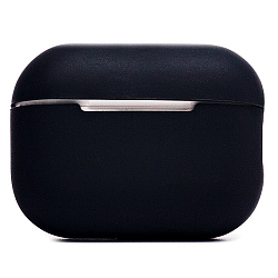 Силиконовый чехол Soft touch для AirPods Pro 2 (black)