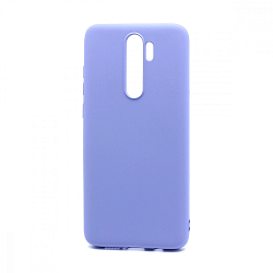 Силиконовый чехол SILICONE CASE New ERA для Xiaomi Redmi Note 8 Pro сиреневый