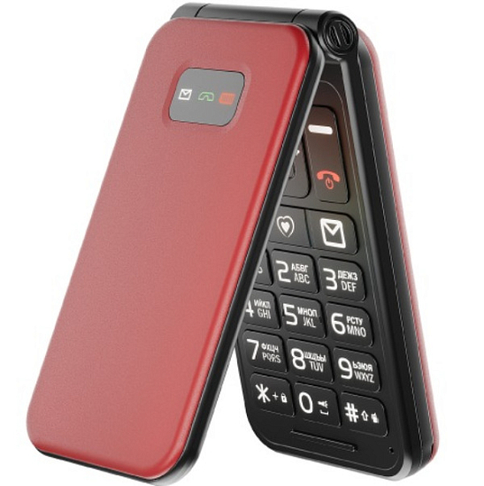 Телефон OLMIO F19 красный