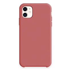 Силиконовый чехол SILICONE CASE для 11 без лого (25 кораллово-красный)