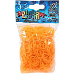 Резиночки для плетения браслетов RAINBOW LOOM, коллекция «Леденцы», пастельный оранжевый   9128236