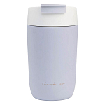 Термокружка, 500 мл, School Thank you, сохраняет тепло 6 ч, фиолетовая 7108889