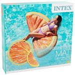Матрас для плавания INTEX "Апельсиновая долька", 178 х 85 см, 58763EU
