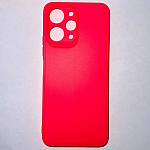 Задняя накладка Мобилис для Xiaomi Redmi 12, фуксия , матовая с защитой камеры