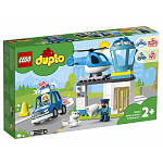 Конструктор LEGO DUPLO 10959 Полицейский участок и вертолёт