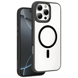 Задняя накладка KEEPHONE ARMOR GRIP MAGSAFE для iPhone 15 PRO MAX BLACK