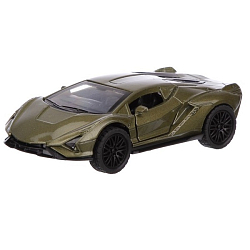 Машинка инерционная BeBoy световые и звуковые эффекты, золотой IT108686