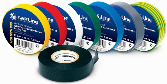 Изолента SAFELINE 15/10 белая SR10