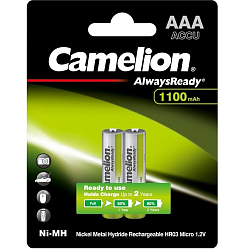 Аккумулятор CAMELION R03 1100mAh Always Ready BL-2