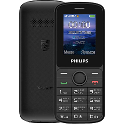 Телефон PHILIPS E2101 Xenium черный (Уценка)
