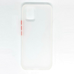 Силиконовый чехол SKIN SHELL для Xiaomi Mi 10 LITE (Белый)
