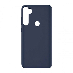 Задняя накладка SILICONE COVER для Xiaomi Redmi Note 8T тёмно-синий
