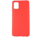 Задняя накладка ZIBELINO Soft Matte для Samsung Galaxy A51 (Red)