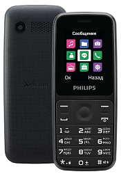 Телефон PHILIPS E125 Black
