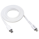 Кабель Lightning <--> Type-C 1.0м WALKER C795 белый, 35W