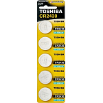 Элемент питания TOSHIBA CR2430 BL-5  (5/100/12000)