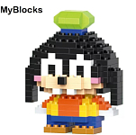 Фигурка-конструктор MyBlocks "Гуфи" 7209A (мягкая упаковка)