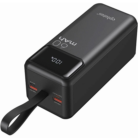 Внешний АКБ EPLUTUS EB600Q (60000mAh) Чёрный