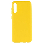 Силиконовый чехол NONAME для Samsung Galaxy A50/A30S/A50S (жёлтый) матовый